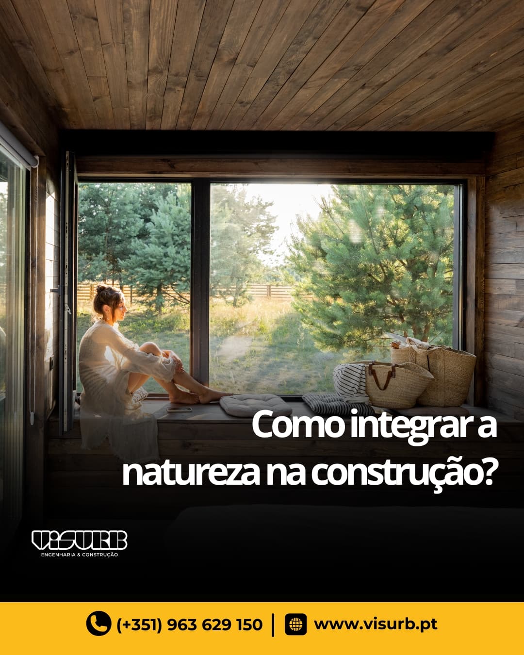 Na VISURB acreditamos que a 𝗮𝗿𝗾𝘂𝗶𝘁𝗲𝘁𝘂𝗿𝗮 𝗲 𝗮 𝗻𝗮𝘁𝘂𝗿𝗲𝘇𝗮…