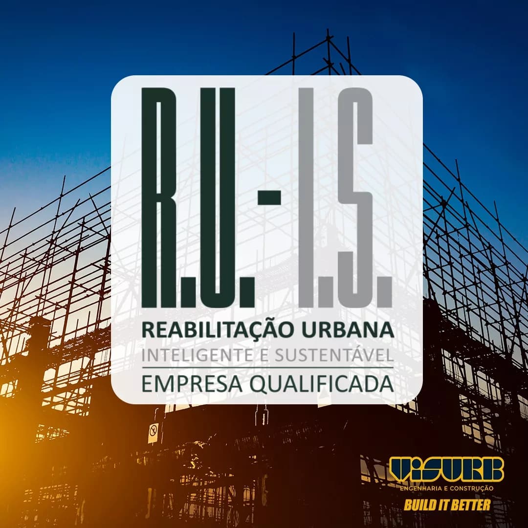 Foi recentemente atribuída à @visurb_engenharia a marca R.U.-I.S.- Reabilitação…